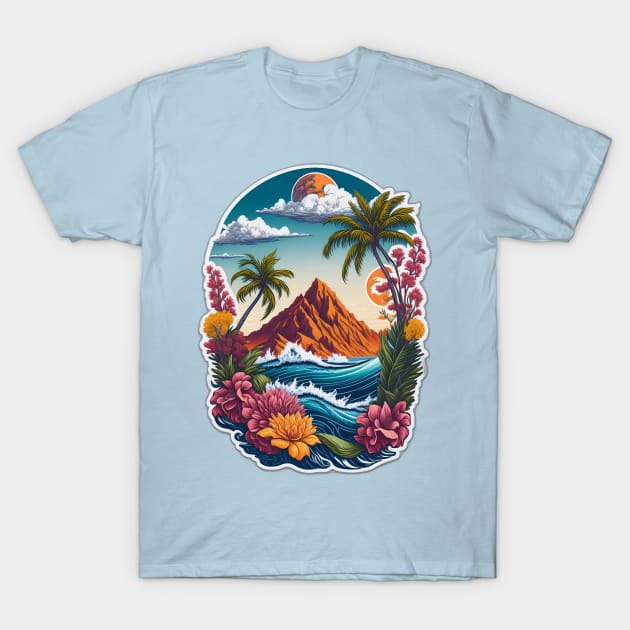 Tropical Life T-Shirt by BangHolla